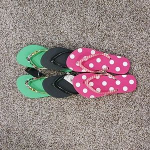 Set of 3 Flip Flops - Mix it Brand